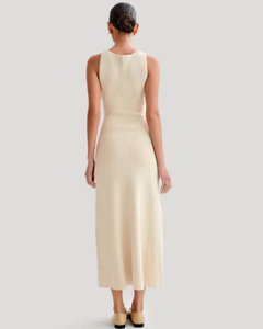 Elegant Knitted Sleeveless Long Dresses