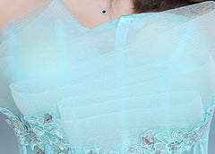 One-Shoulder Wedding Dresses Neatly Restored