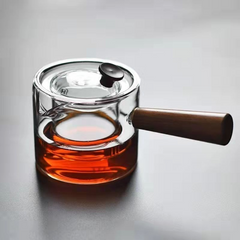 Electric Ceramic Tea Set with Glass Kettle