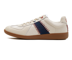 Summer Vintage Baseball Trainers with Thick Sole for Men