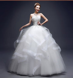 One-Shoulder Wedding Dresses Neatly Restored