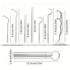 Stainless Steel Toothpick Set