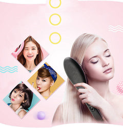 Electric Hair Straightening Comb and Ceramic Flat Iron