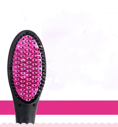 Electric Hair Straightening Comb and Ceramic Flat Iron