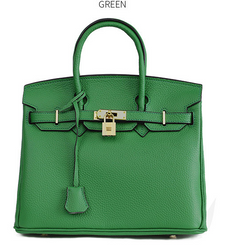 Platinum Bag in First Layer Cowhide for Women